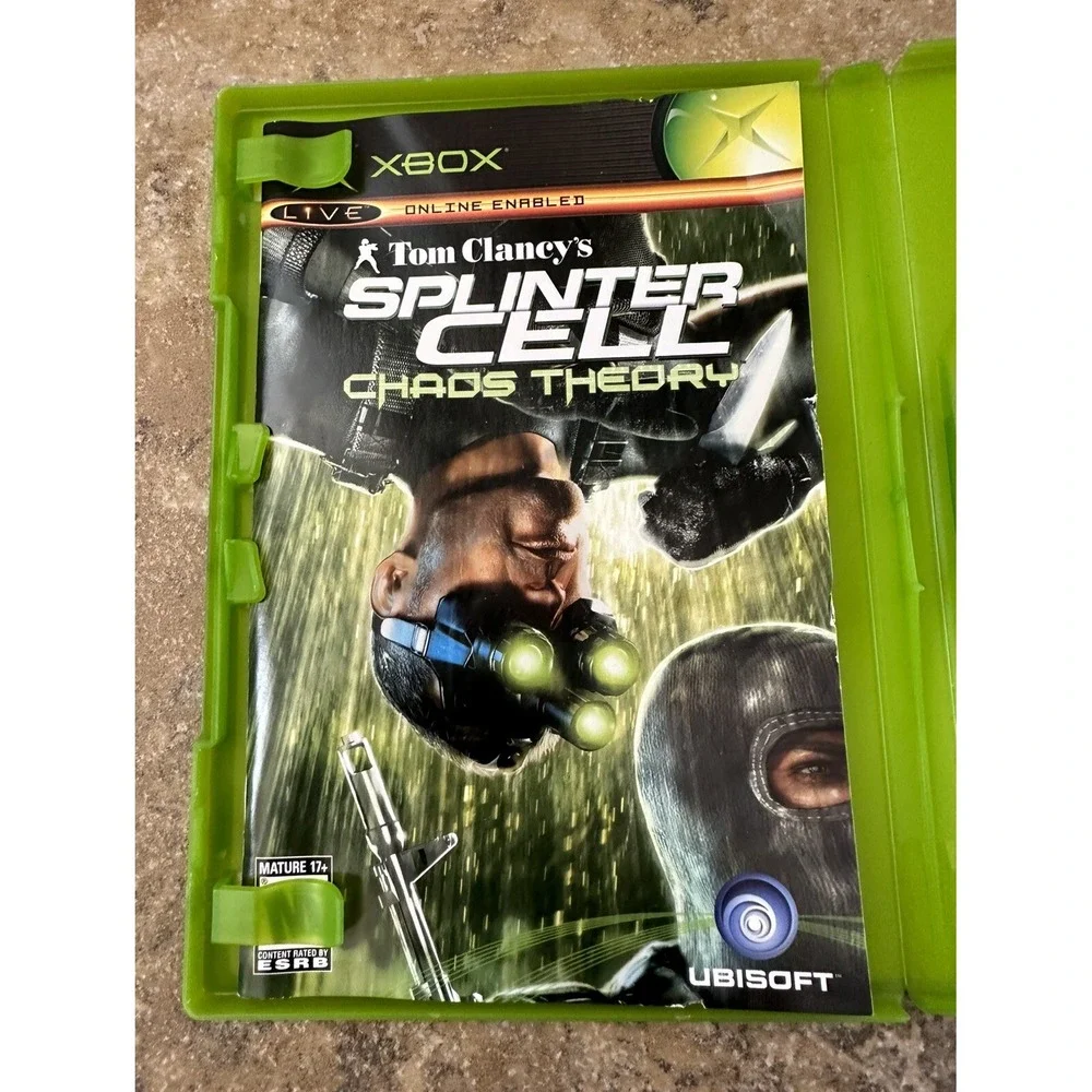 Splinter Cell: Chaos Theory for Microsoft Xbox Complete. Manual Included.